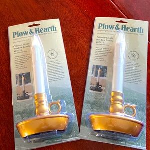Brand new! Set of two window candles.